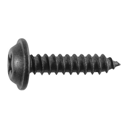 Auveco Flat Washer, For Screw Size #8 Black Oxide Finish AV12215